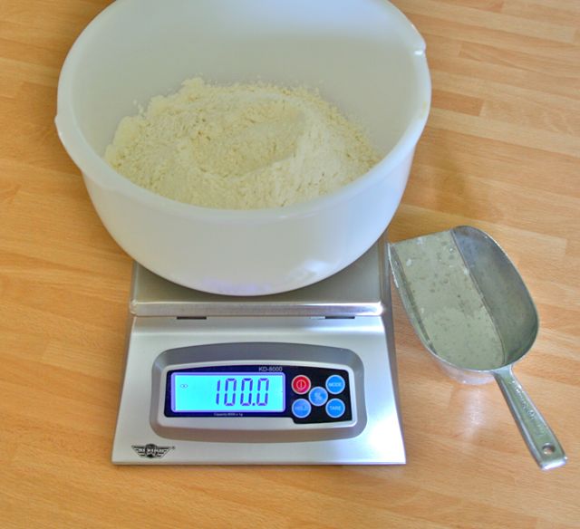 How to: Bakers' Percentages and the MyWeigh KD8000 scales
