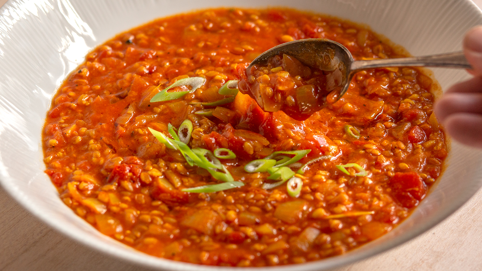 Wholegrain Tomato Soup Ⓥ