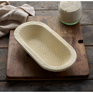 1kg Oval Waffle Pattern Brotform or Proofing Basket by BakeryBits