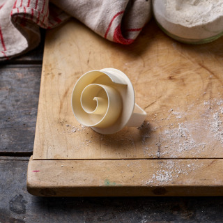 Spiral Bread Roll Stamp by BakeryBits