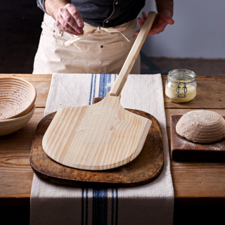 Wooden Bread or Pizza Peel or Paddle, 30cm wide by BakeryBits