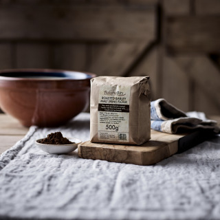 Roasted Barley Malt (RBM) Flour (Vistamalt Black Flour 1250) by BakeryBits