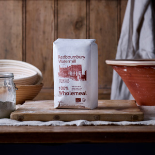 Redbournbury Organic Wholemeal Wheat Flour by Redbournbury Mill