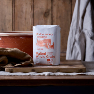 Redbournbury Organic Malted Wholegrain Flour by Redbournbury Mill