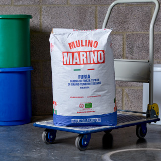 Mulino Marino Organic Type "0" Manitoba "Furia" Flour-25kg by Mulino Marino