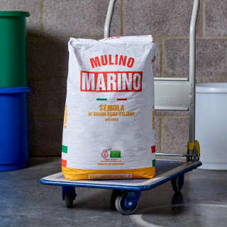 Mulino Marino Organic Durum Semolina-25kg by Mulino Marino