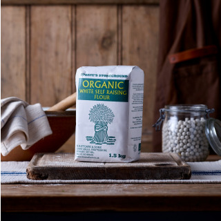 Stoate's Organic Self-Raising Flour, 1.5kg by Stoates at Cann Mills