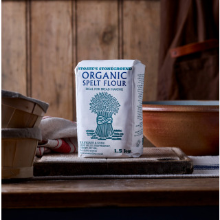 Stoate's Organic Spelt Flour, 1.5kg by Stoates at Cann Mills