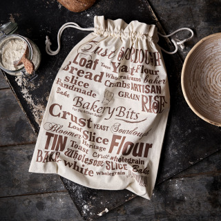 Cotton Bread Bag, 40x50cm by BakeryBits