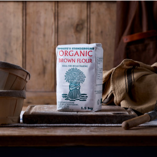 Stoate's Organic Brown Flour by Stoates at Cann Mills