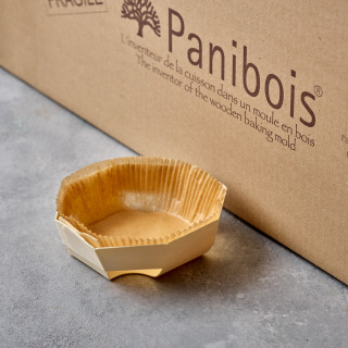 Panibois 500ml "Octoron 145" Baking Basket WHOLE CASE of 210 by Panibois