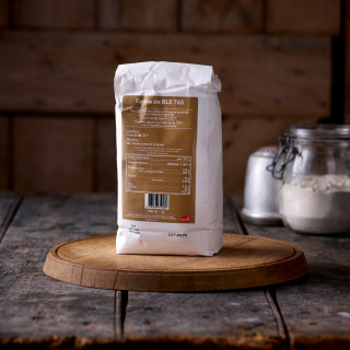 Foricher Tradition Française CRC T65 (Traditional French T65) Bread Flour - Red Label, Bagatelle by Foricher Les Moulins