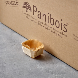 125ml "Tiny" Baking Basket WHOLE CASE 500 by Panibois