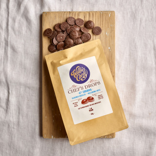 Chef's Drops 42% Surabya Vegan Milk Chocolate, 1kg by Willie's Cacao