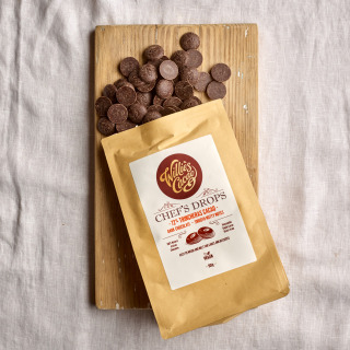 Chef's Drops 72% Trincheras Dark Chocolate, 1kg by Willie's Cacao