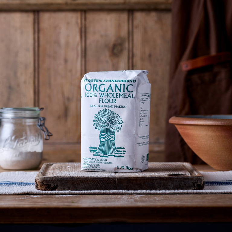 Stoate's Organic 100% Wholemeal Flour by Stoates at Cann Mills