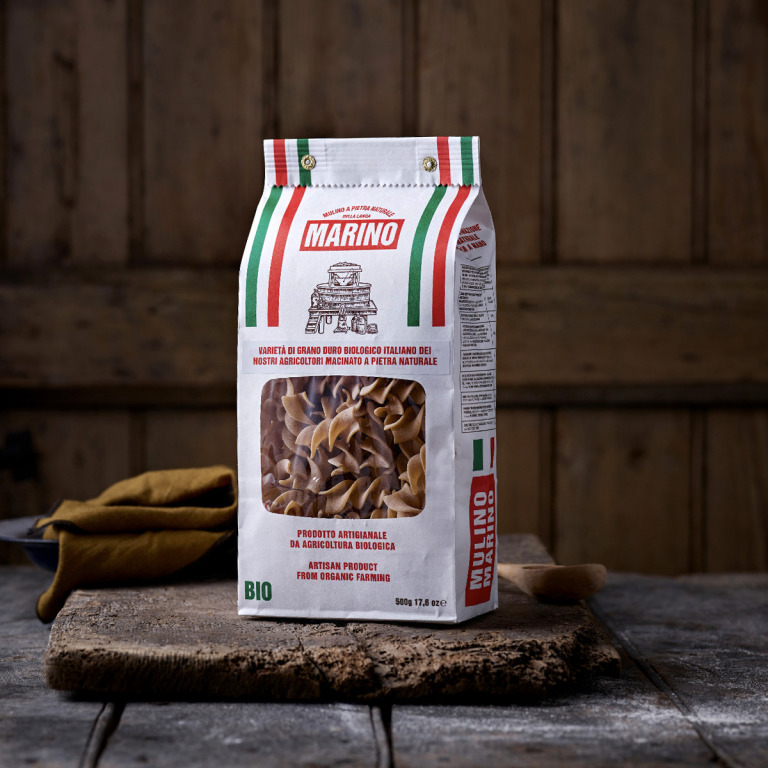 Mulino Marino Organic Dried Giant Spirals Pasta, 500g by Mulino Marino