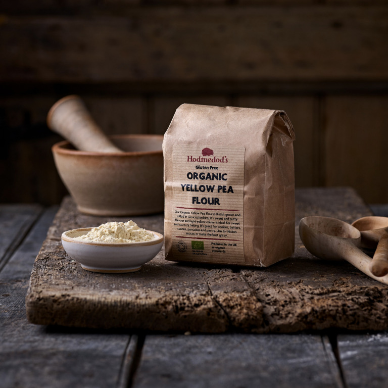 Hodmedod Organic British Grown Yellow Pea Flour by Hodemedod's