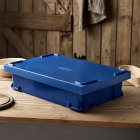 Uni-Box with Lid, 600x400x145mm - Blue 