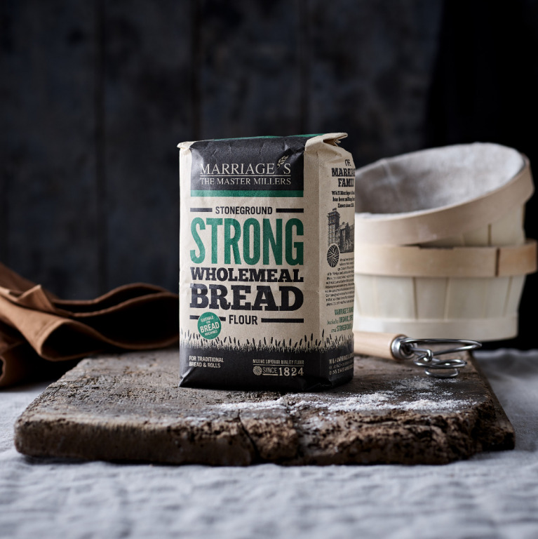 Marriage's Strong Stoneground Wholemeal Bread flour by WH Marriage