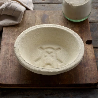 1kg Round Mill-Motif Brotform or Proofing Basket by BakeryBits