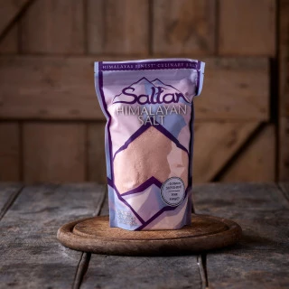 Saltan Himalayan Super-Fine (c0.03mm) Pink Rock Salt by Saltan