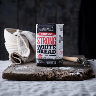 Marriage's Organic Strong White Bread flour by WH Marriage