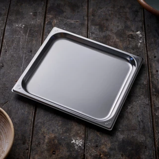 GN 2/3 20mm Deep Stainless Steel Tray (354x325mm) by PI.Dom