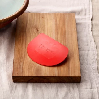 Large Dough Scraper - Red by BakeryBits