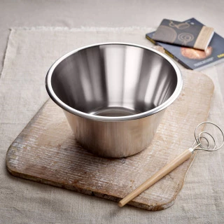 Swedish Stainless Steel Mixing Bowl, 9L by BakeryBits