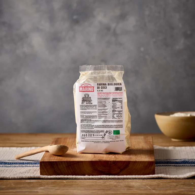 Mulino Marino Organic Chickpea Flour, 500g by Mulino Marino
