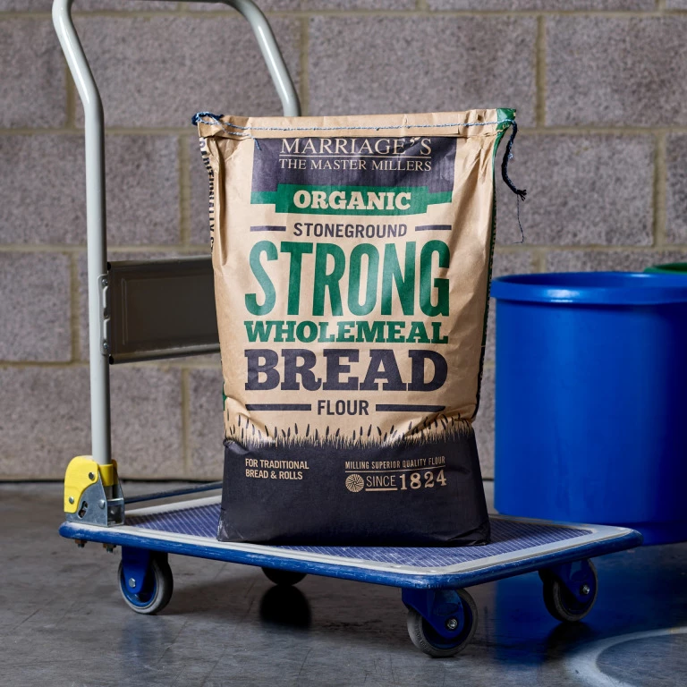 Marriage's Organic Stoneground Strong Wholemeal-16kg by WH Marriage