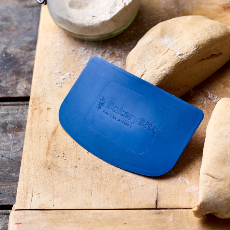Flexible Dough Scraper (Blue) by BakeryBits
